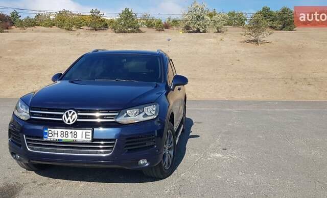 Синий Фольксваген Туарег, объемом двигателя 2.97 л и пробегом 325 тыс. км за 21500 $, фото 9 на Automoto.ua