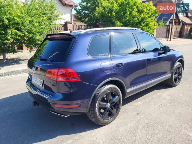 Синий Фольксваген Туарег, объемом двигателя 2.97 л и пробегом 221 тыс. км за 21400 $, фото 10 на Automoto.ua