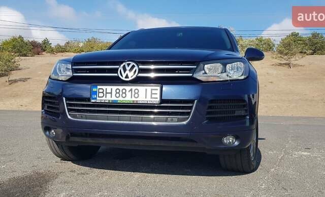 Синий Фольксваген Туарег, объемом двигателя 2.97 л и пробегом 325 тыс. км за 21500 $, фото 18 на Automoto.ua