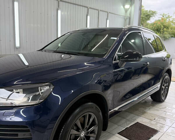 Синий Фольксваген Туарег, объемом двигателя 2.97 л и пробегом 196 тыс. км за 19800 $, фото 4 на Automoto.ua