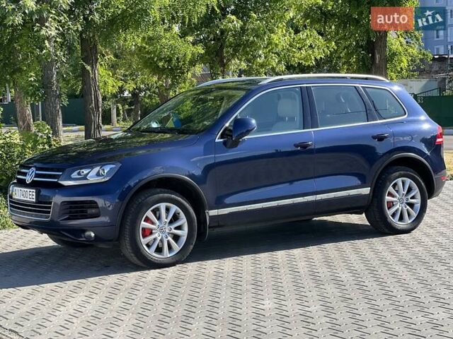 Синий Фольксваген Туарег, объемом двигателя 2.97 л и пробегом 374 тыс. км за 18900 $, фото 1 на Automoto.ua