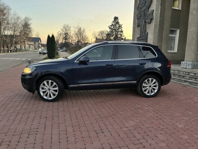Синий Фольксваген Туарег, объемом двигателя 3 л и пробегом 150 тыс. км за 8595 $, фото 2 на Automoto.ua