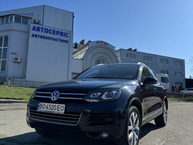 Синий Фольксваген Туарег, объемом двигателя 3 л и пробегом 250 тыс. км за 18999 $, фото 1 на Automoto.ua
