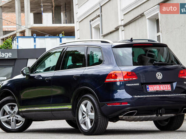 Синий Фольксваген Туарег, объемом двигателя 3 л и пробегом 211 тыс. км за 15700 $, фото 4 на Automoto.ua