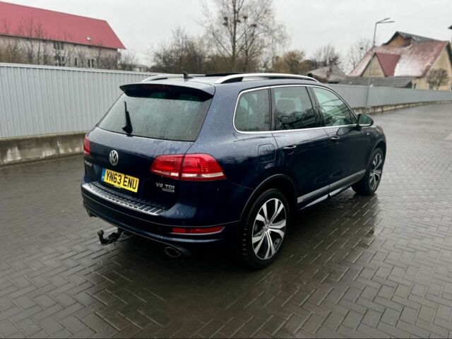 Синий Фольксваген Туарег, объемом двигателя 3 л и пробегом 180 тыс. км за 10781 $, фото 5 на Automoto.ua