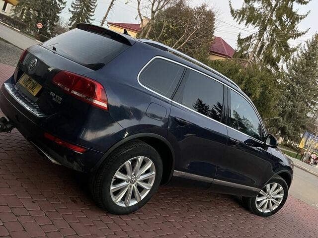 Синий Фольксваген Туарег, объемом двигателя 3 л и пробегом 150 тыс. км за 8595 $, фото 5 на Automoto.ua