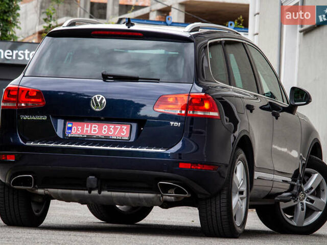 Синий Фольксваген Туарег, объемом двигателя 3 л и пробегом 211 тыс. км за 15700 $, фото 6 на Automoto.ua