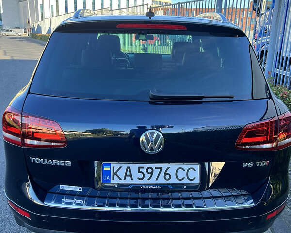 Фольксваген Туарег 2013 в Харькове на Automoto.ua Синий Фольксваген Туарег, объемом двигателя 2.97 л и пробегом 153 тыс. км за 29500 $, фото 3 на Automoto.ua