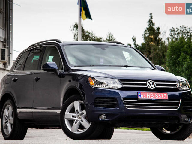 Синий Фольксваген Туарег, объемом двигателя 3 л и пробегом 211 тыс. км за 15700 $, фото 5 на Automoto.ua
