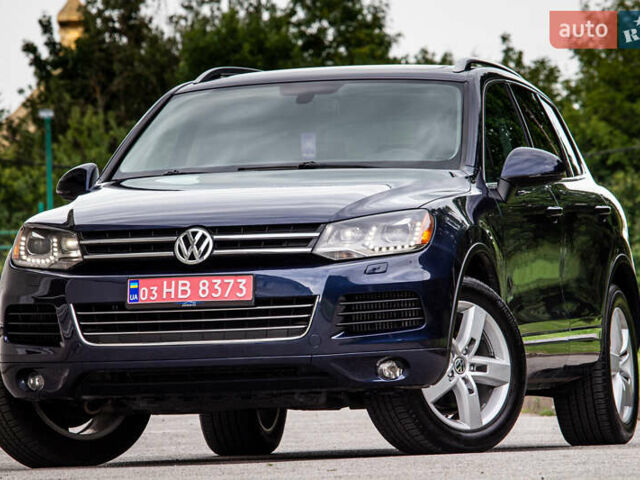 Синий Фольксваген Туарег, объемом двигателя 3 л и пробегом 211 тыс. км за 15700 $, фото 14 на Automoto.ua