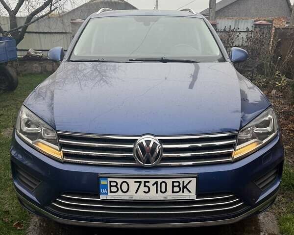 Синий Фольксваген Туарег, объемом двигателя 2.97 л и пробегом 136 тыс. км за 29300 $, фото 17 на Automoto.ua