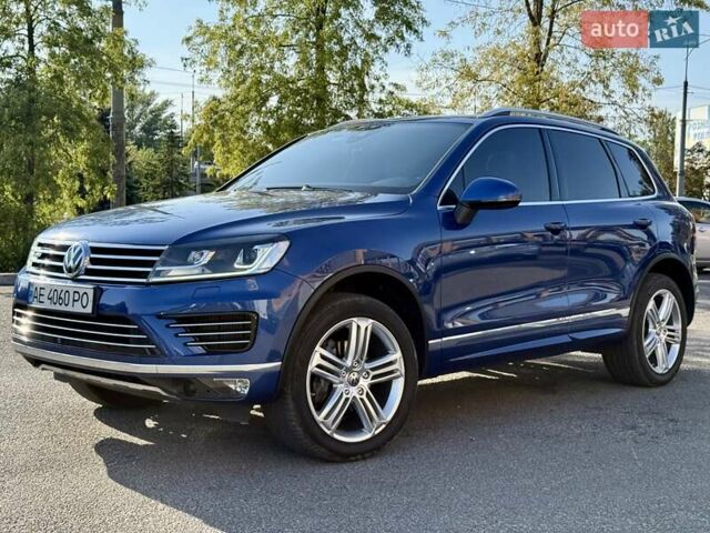 Синій Фольксваген Туарег, об'ємом двигуна 3 л та пробігом 160 тис. км за 29999 $, фото 2 на Automoto.ua