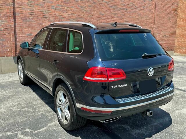 Синий Фольксваген Туарег, объемом двигателя 3 л и пробегом 79 тыс. км за 5100 $, фото 4 на Automoto.ua