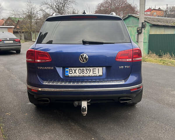 Синий Фольксваген Туарег, объемом двигателя 2.97 л и пробегом 190 тыс. км за 24800 $, фото 5 на Automoto.ua