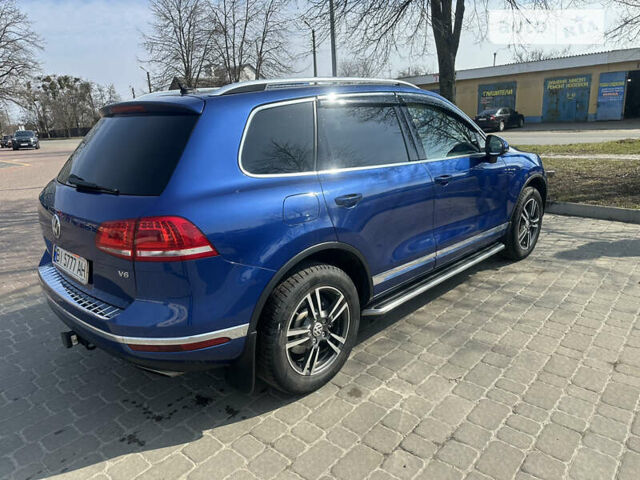 Синий Фольксваген Туарег, объемом двигателя 3.6 л и пробегом 117 тыс. км за 25700 $, фото 1 на Automoto.ua