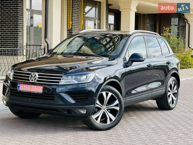 Синий Фольксваген Туарег, объемом двигателя 3 л и пробегом 182 тыс. км за 24900 $, фото 7 на Automoto.ua