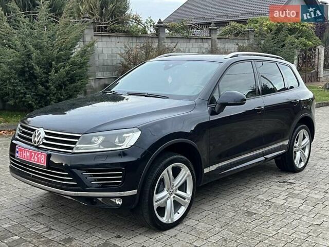 Фольксваген Туарег 2016 в Ровно на Automoto.ua Синий Фольксваген Туарег, объемом двигателя 3 л и пробегом 274 тыс. км за 25900 $, фото 11 на Automoto.ua