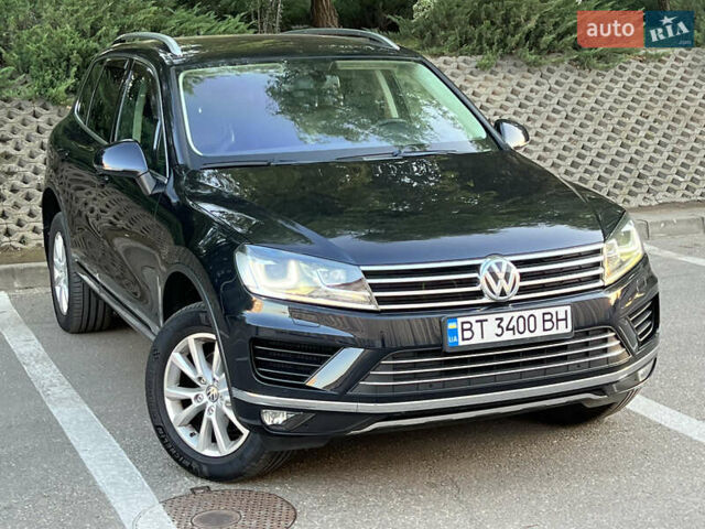 Синий Фольксваген Туарег, объемом двигателя 3 л и пробегом 102 тыс. км за 35900 $, фото 6 на Automoto.ua