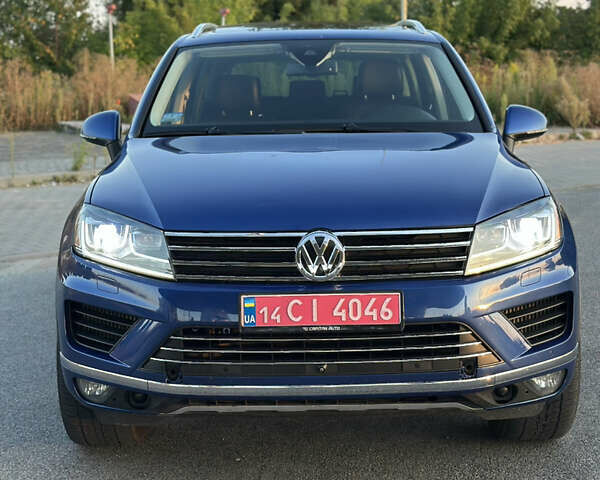 Синій Фольксваген Туарег, об'ємом двигуна 3 л та пробігом 151 тис. км за 24900 $, фото 1 на Automoto.ua