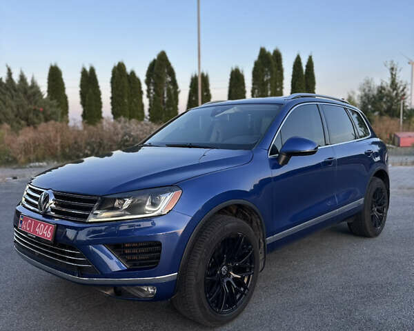 Синій Фольксваген Туарег, об'ємом двигуна 3 л та пробігом 151 тис. км за 24900 $, фото 2 на Automoto.ua