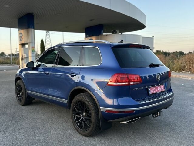 Синий Фольксваген Туарег, объемом двигателя 3 л и пробегом 151 тыс. км за 24999 $, фото 2 на Automoto.ua