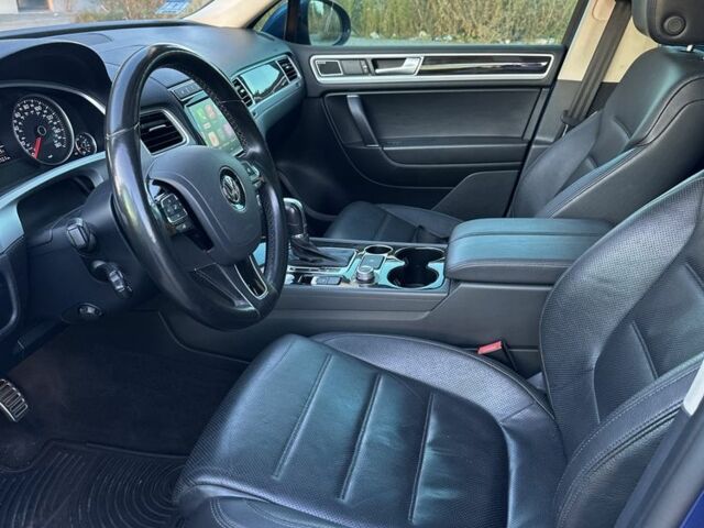 Синий Фольксваген Туарег, объемом двигателя 3 л и пробегом 151 тыс. км за 24999 $, фото 6 на Automoto.ua