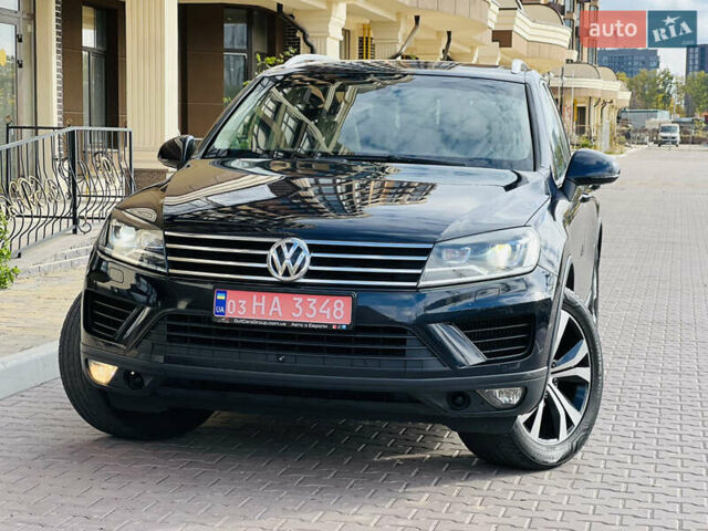 Синий Фольксваген Туарег, объемом двигателя 3 л и пробегом 182 тыс. км за 24900 $, фото 5 на Automoto.ua