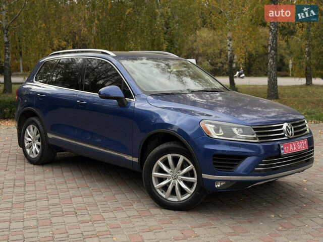 Синий Фольксваген Туарег, объемом двигателя 3.6 л и пробегом 50 тыс. км за 19900 $, фото 3 на Automoto.ua