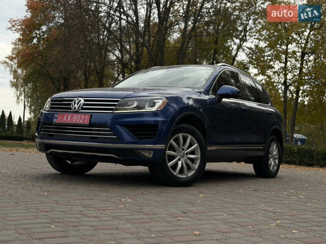 Синий Фольксваген Туарег, объемом двигателя 3.6 л и пробегом 50 тыс. км за 19900 $, фото 19 на Automoto.ua