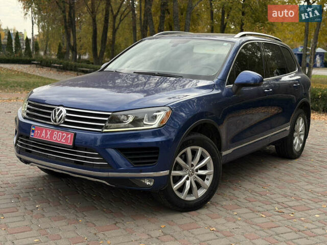 Синий Фольксваген Туарег, объемом двигателя 3.6 л и пробегом 50 тыс. км за 19900 $, фото 1 на Automoto.ua