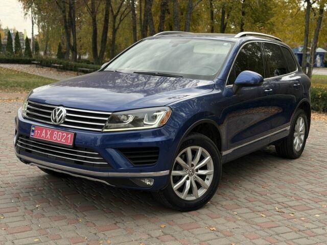 Синий Фольксваген Туарег, объемом двигателя 3.6 л и пробегом 50 тыс. км за 19900 $, фото 2 на Automoto.ua