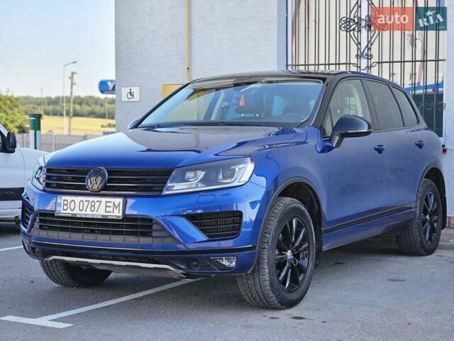 Синій Фольксваген Туарег, об'ємом двигуна 3 л та пробігом 199 тис. км за 27999 $, фото 3 на Automoto.ua