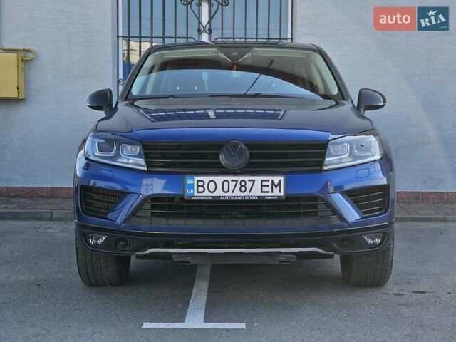 Синій Фольксваген Туарег, об'ємом двигуна 3 л та пробігом 199 тис. км за 27999 $, фото 2 на Automoto.ua