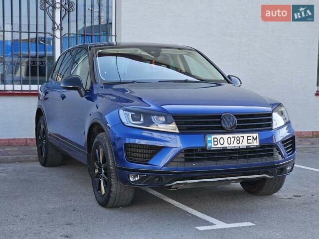 Синій Фольксваген Туарег, об'ємом двигуна 3 л та пробігом 199 тис. км за 27999 $, фото 1 на Automoto.ua