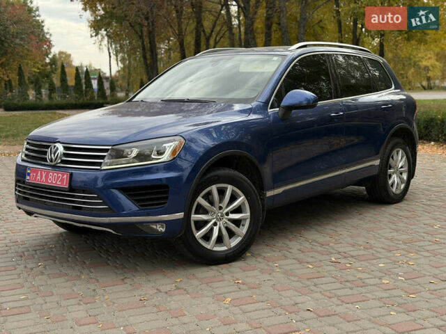Синий Фольксваген Туарег, объемом двигателя 3.6 л и пробегом 50 тыс. км за 19900 $, фото 2 на Automoto.ua