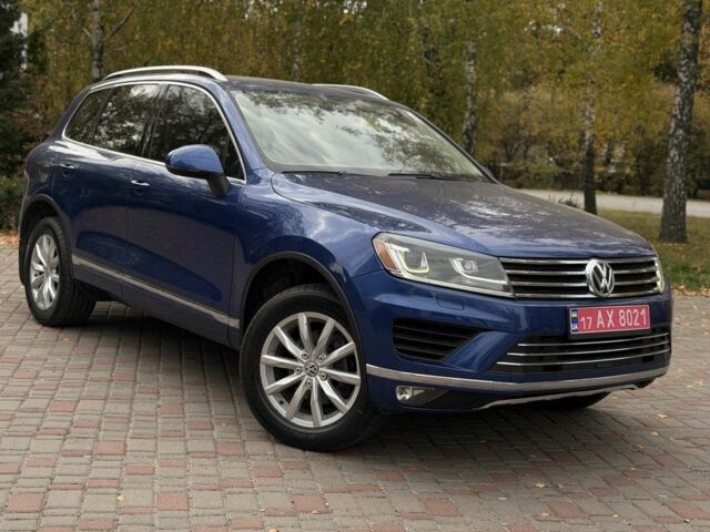 Синий Фольксваген Туарег, объемом двигателя 3.6 л и пробегом 50 тыс. км за 19900 $, фото 1 на Automoto.ua