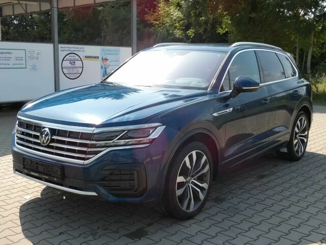 Синий Фольксваген Туарег, объемом двигателя 3 л и пробегом 12 тыс. км за 42500 $, фото 2 на Automoto.ua