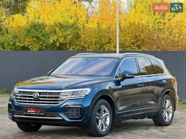 Синий Фольксваген Туарег, объемом двигателя 3 л и пробегом 51 тыс. км за 59999 $, фото 7 на Automoto.ua