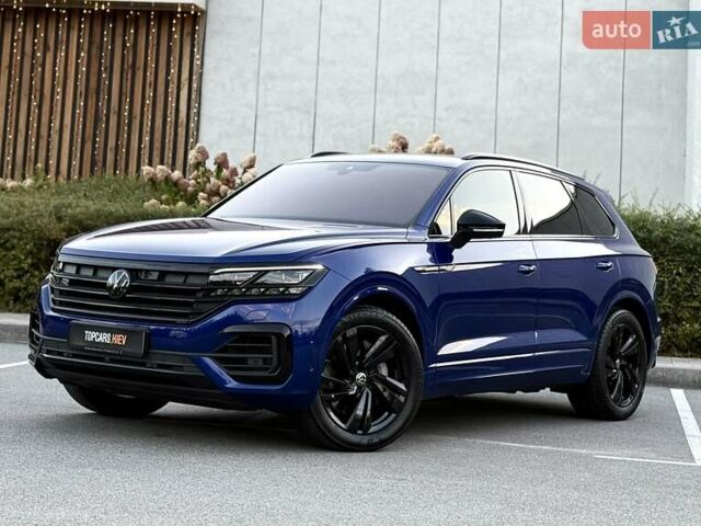 Синий Фольксваген Туарег, объемом двигателя 3 л и пробегом 79 тыс. км за 62500 $, фото 3 на Automoto.ua