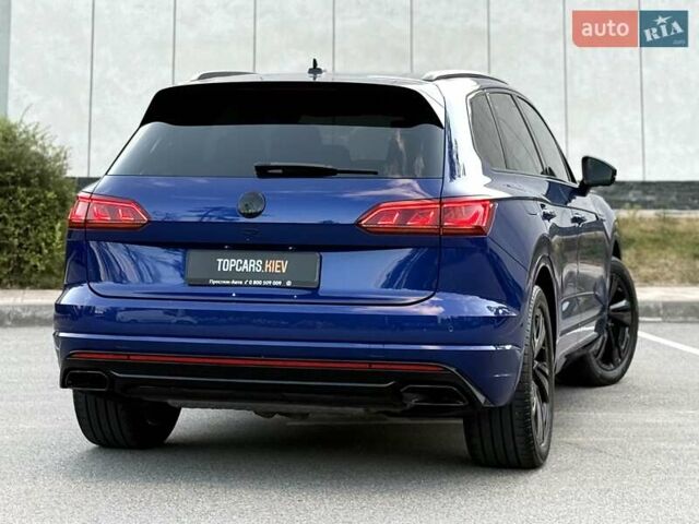 Синий Фольксваген Туарег, объемом двигателя 3 л и пробегом 79 тыс. км за 62500 $, фото 12 на Automoto.ua