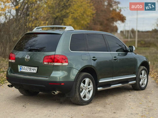 Зеленый Фольксваген Туарег, объемом двигателя 3.19 л и пробегом 259 тыс. км за 7999 $, фото 6 на Automoto.ua