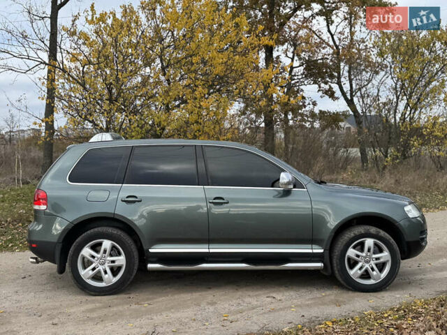 Зеленый Фольксваген Туарег, объемом двигателя 3.19 л и пробегом 259 тыс. км за 7999 $, фото 7 на Automoto.ua