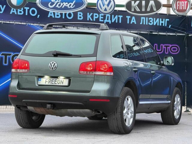 Зеленый Фольксваген Туарег, объемом двигателя 3.2 л и пробегом 282 тыс. км за 7799 $, фото 6 на Automoto.ua