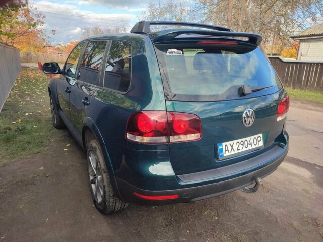 Зеленый Фольксваген Туарег, объемом двигателя 2.5 л и пробегом 322 тыс. км за 7200 $, фото 15 на Automoto.ua