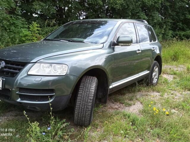 Фольксваген Туарег 2003 в Виннице на Automoto.ua Зеленый Фольксваген Туарег, объемом двигателя 0 л и пробегом 310 тыс. км за 6500 $, фото 3 на Automoto.ua