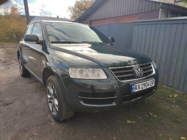 Зеленый Фольксваген Туарег, объемом двигателя 2.5 л и пробегом 322 тыс. км за 7200 $, фото 17 на Automoto.ua