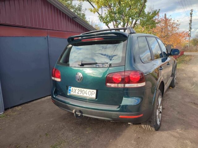 Зеленый Фольксваген Туарег, объемом двигателя 2.5 л и пробегом 322 тыс. км за 7200 $, фото 14 на Automoto.ua