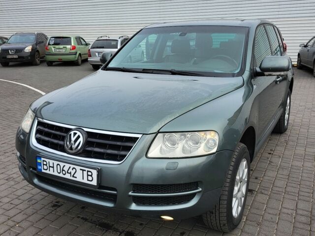 Зеленый Фольксваген Туарег, объемом двигателя 2.5 л и пробегом 350 тыс. км за 8600 $, фото 14 на Automoto.ua