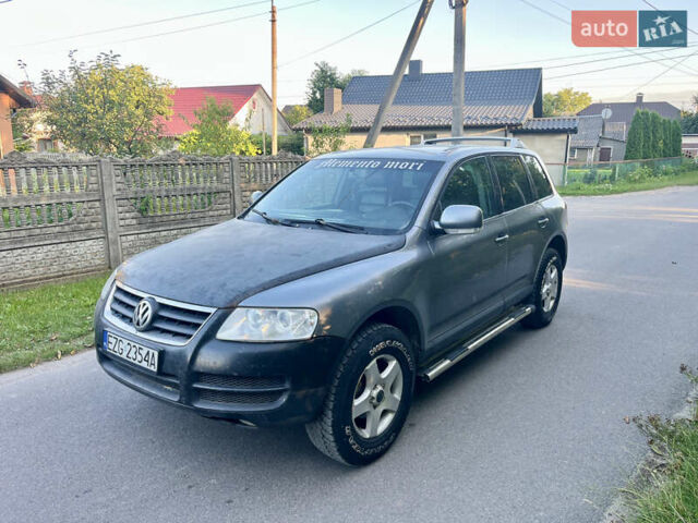 Зеленый Фольксваген Туарег, объемом двигателя 2.5 л и пробегом 303 тыс. км за 2999 $, фото 3 на Automoto.ua