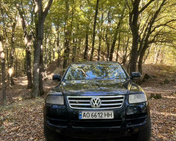 Зелений Фольксваген Туарег, об'ємом двигуна 2.46 л та пробігом 398 тис. км за 6500 $, фото 1 на Automoto.ua